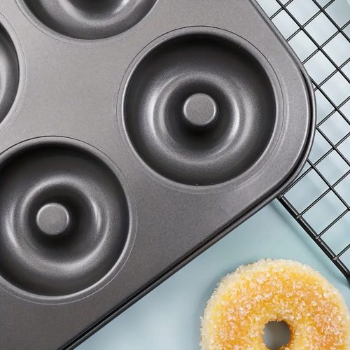 12 részes tapadásmentes bevonatú sütőforma – Fánk 