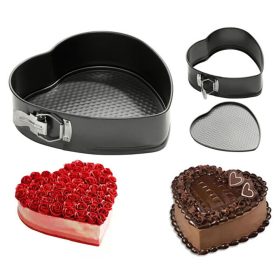 Szív alakú kapcsos tortaforma – 22 cm