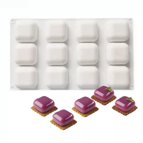 12 részes szilikon forma – Kavicsok