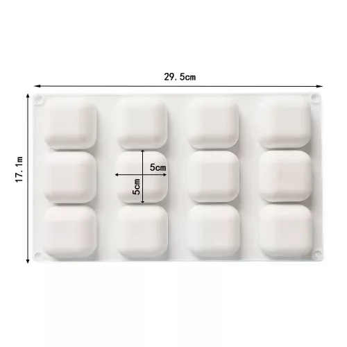 12 részes szilikon forma – Kavicsok