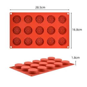 Szilikon forma – Mintás korong – Mandala
