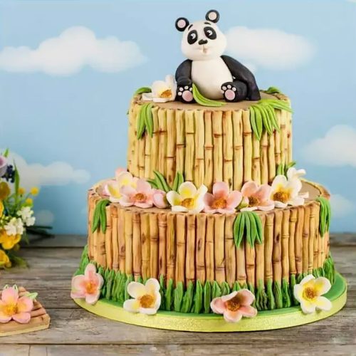 Szilikon fondant és marcipán mintázó – Bambusz