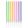 8 darabos vékony gyertya szett – Szivárvány színek