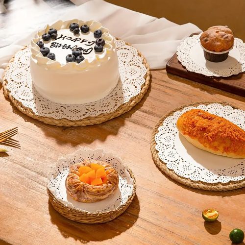 Kör alakú tortacsipke, tortapapír – 11 cm - 70 darab