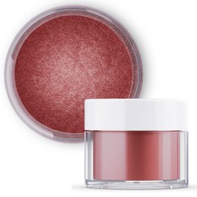   Fractal ételdekorációs porfesték, selyempor – Ruby - Bíborvörös