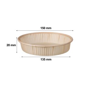 Papír pite sütőforma – 135×20
