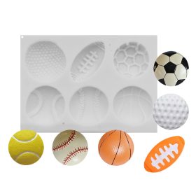 Szilikon fondant és marcipán mintázó – Labda 