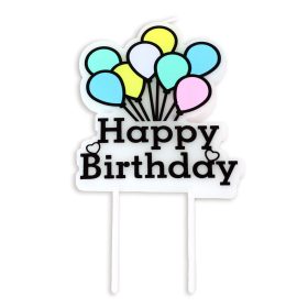 Születésnapi gyertya - Happy Birthday – Lufikkal