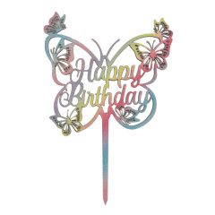 Fa-sziluett-tortadekoracio-beszuro-Happy-Birthday-felirattal-Pillangokkal