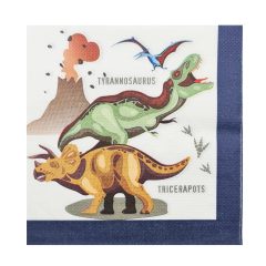 16 darabos papír szalvéta szett – Dinoszaurusz