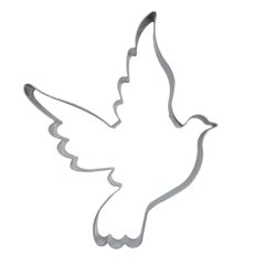 Fém süteménykiszúró – Galamb, madár - Nagy