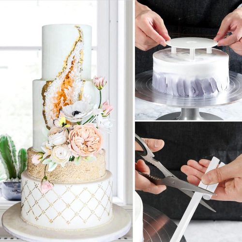 Emeletes tortamerevítő, torta tartó állvány – Kicsi – 18 cm átmérő