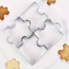 4 részes fém sütőforma és mousse forma – Puzzle 
