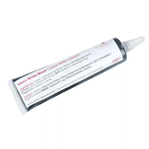 Choco Writers fehér csokoládé ízű cukoríró toll - Fekete - 32g