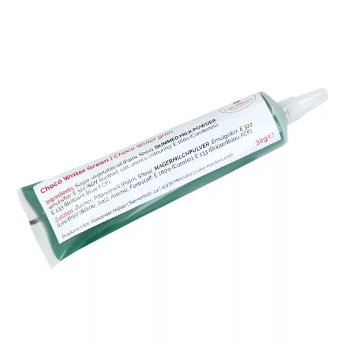 Choco Writers fehércsokoládé ízű cukoríró toll - Zöld - 32g