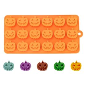 Szilikon bonbon és csokoládé forma – Halloween tök