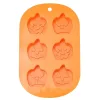 6 részes szilikon forma – Halloween tök