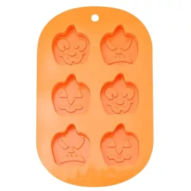 6 részes szilikon forma – Halloween tök