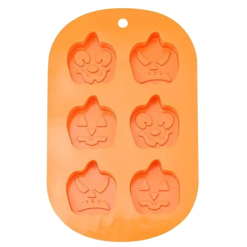 6 részes szilikon forma – Halloween tök