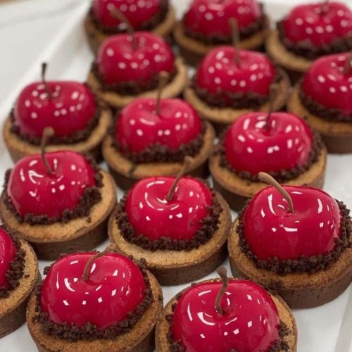 15 részes szilikon forma, mousse forma – Alma, barack