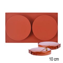   2 részes szilikon forma – Piskóta forma, torta forma – 10 cm