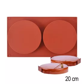  2 részes szilikon forma – Piskóta forma, torta forma – 20 cm