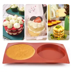   2 részes szilikon forma – Piskóta forma, torta forma – 20 cm