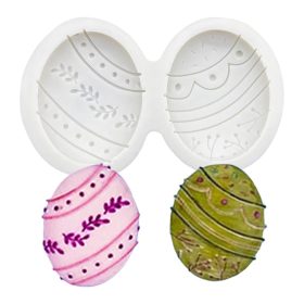   Szilikon fondant és marcipán mintázó – Húsvéti tojás