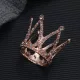 Műanyag tortadekoráció – Korona, tiara – Arany