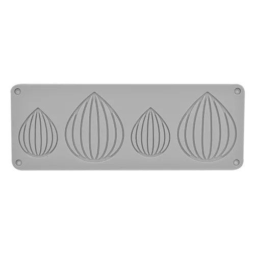 Szilikon dekor forma, ostya forma, tuile forma – Hagyma