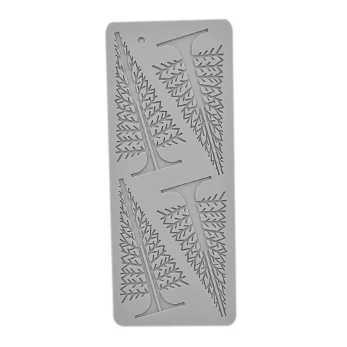 Szilikon dekor forma, ostya forma, tuile forma – Fenyőfa, karácsonyfa