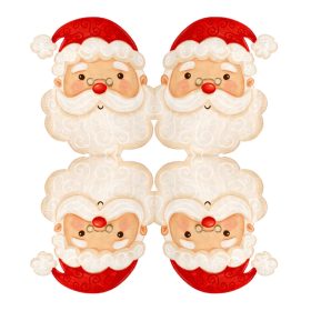   10 darabos karácsonyi mintás papír szalvéta – Télapó, Mikulás 