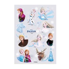   Dekorációs ostya lap – Disney – FROZEN Jégvarázs – 12 darabos szett