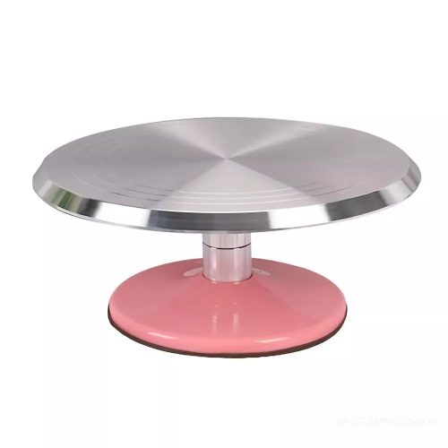 Forgatható alumínium tortaállvány