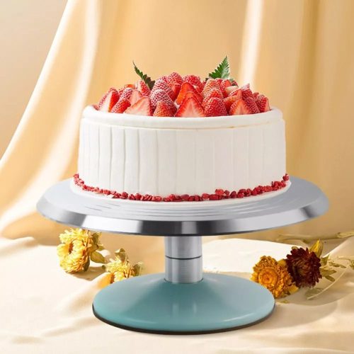 Forgatható alumínium tortaállvány