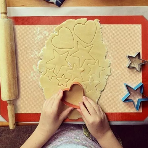 Szilikon sütőlap és nyújtólap – Barna – 40 cm × 60 cm