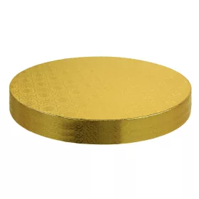 Kör alakú, vastag tortadob – Arany – 30 cm átmérő