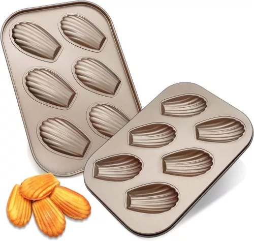 Tapadásmentes bevonatú madeleine sütőforma