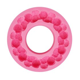 Szilikon fondant és marcipán mintázó – Eper koszorú