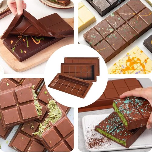 Óriás szilikon táblás csokoládé forma 