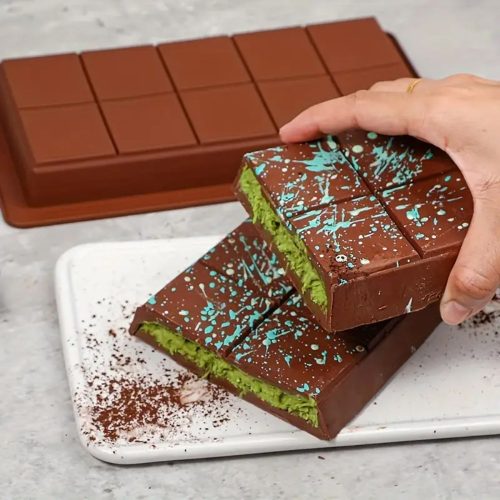 Óriás szilikon táblás csokoládé forma 