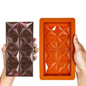   Nagy táblás csokoládé – Dubai csokoládé – Gyémánt mintás