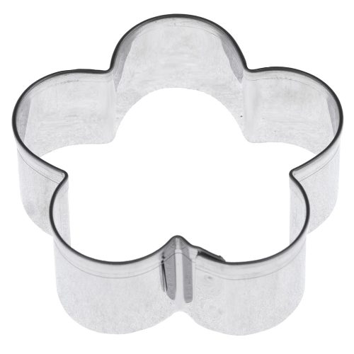 4+1 darabos fém sütemény kiszúró szilikon spatulával – Sellő