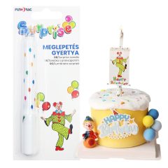 Meglepetés gyertya 