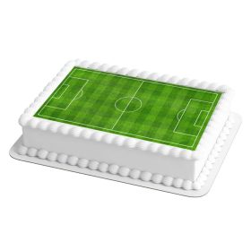 Dekorációs ostyalap – Focipálya 