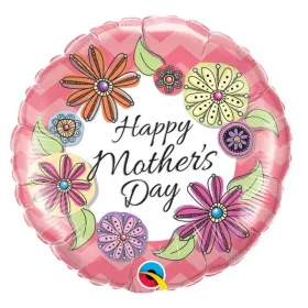   Fólia lufi - Boldog Anyák Napját - Happy Mother's Day 