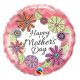 Fólia lufi - Boldog Anyák Napját - Happy Mother's Day 