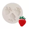 Szilikon fondant és marcipán mintázó – Eper