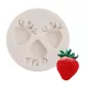 Szilikon fondant és marcipán mintázó – Eper