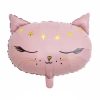 Fólia lufi – Cica, macska – Rózsaszín